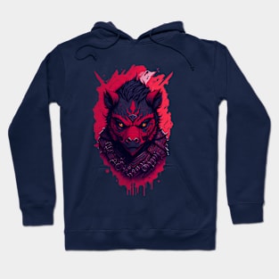 Shinobi Beast - Diseños de animales ninjas Hoodie